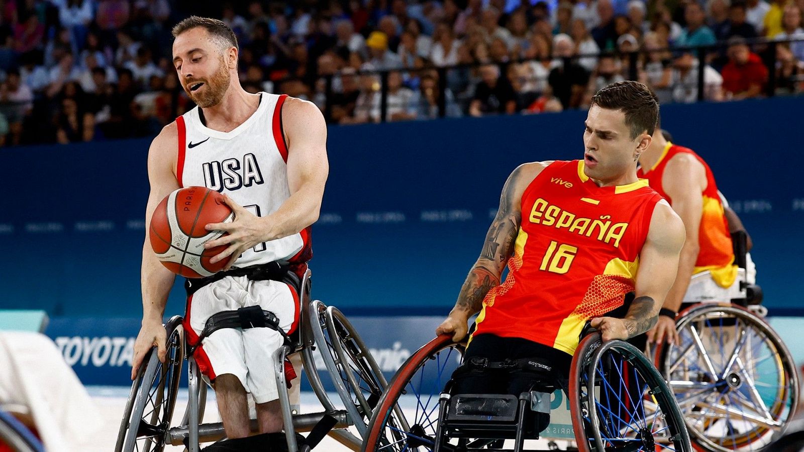 Disfruta en RTVE Play del partido completo de baloncesto en silla de ruedas de los Juegos Paralímpicos París 2024