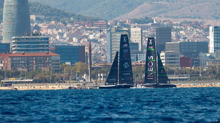 La Louis Vuitton Cup en la Copa del América de vela empieza con penalización para el American Magic