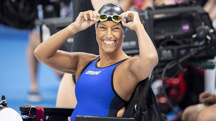 Natación Paralímpicos Paris 2024 - Teresa Perales se queda quinta en la final de los 100 metros espalda