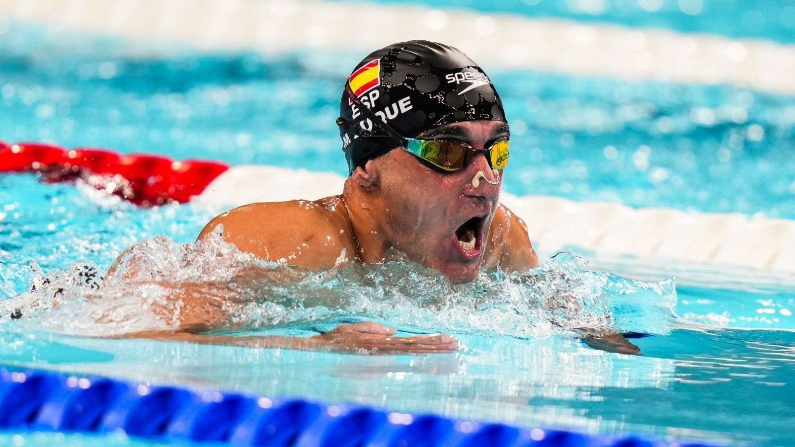 Miguel Luque, bronce paralímpico en 50 metros braza (SB3)