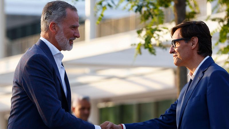 Illa normaliza la situación de la Generalitat con la Casa Real tras años de desplantes institucionales | Ver