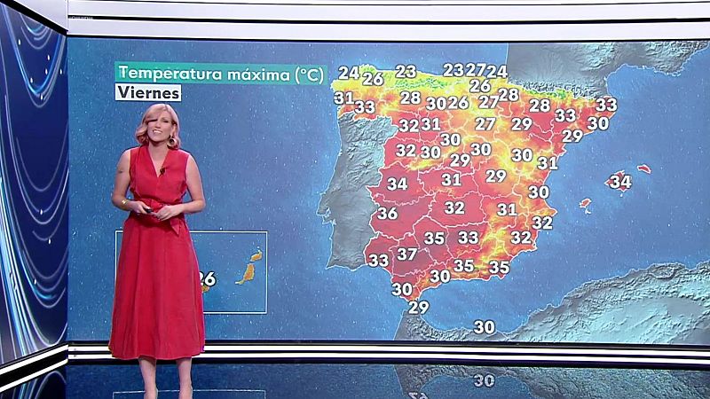 En Canarias se prevén intervalos nubosos en el norte de las islas, sin descartar precipitaciones débiles y poco nuboso en el sur - ver ahora