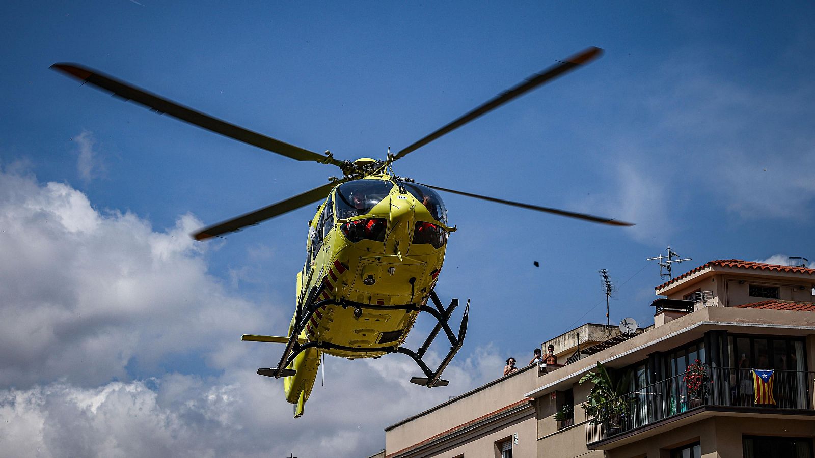 Accident a la Diada de Sant Fèlix amb una nena hospitalitzada en estat greu