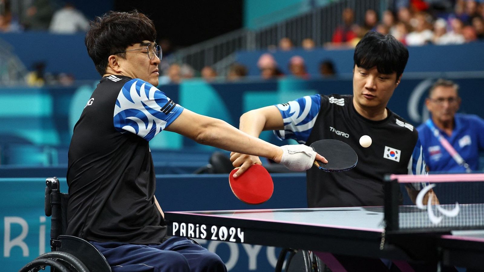 Paralímpicos París 2024 - Tenis de mesa: Mesa 2. Semifinales, finales y entrega de medallas. Semifinales dobles (m) y finales dobles (F) - Ver ahora