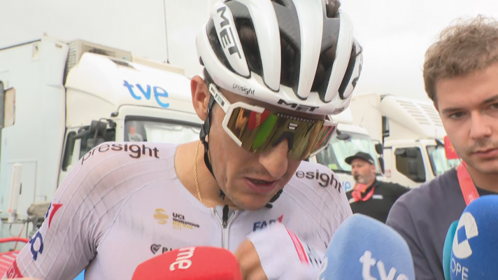 Vuelta ciclista a España - Marc Soler: ''Hoy tenía que ayudar a Vine y McNulty, pero hemos tenido mala suerte''