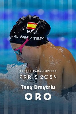 Tasy Dmytriv logra el primer oro de España en los Juegos Paralímpicos de París 2024