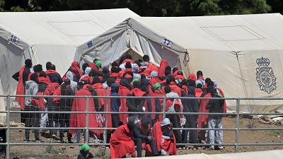 Unas 1.200 personas migrantes han llegado en la ltima semana a El Hierro