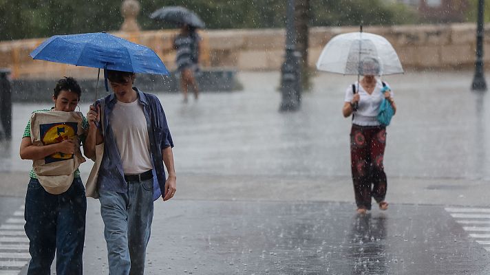 El tiempo - Inestabilidad en buena parte de la Península y Baleares por el paso de una DANA