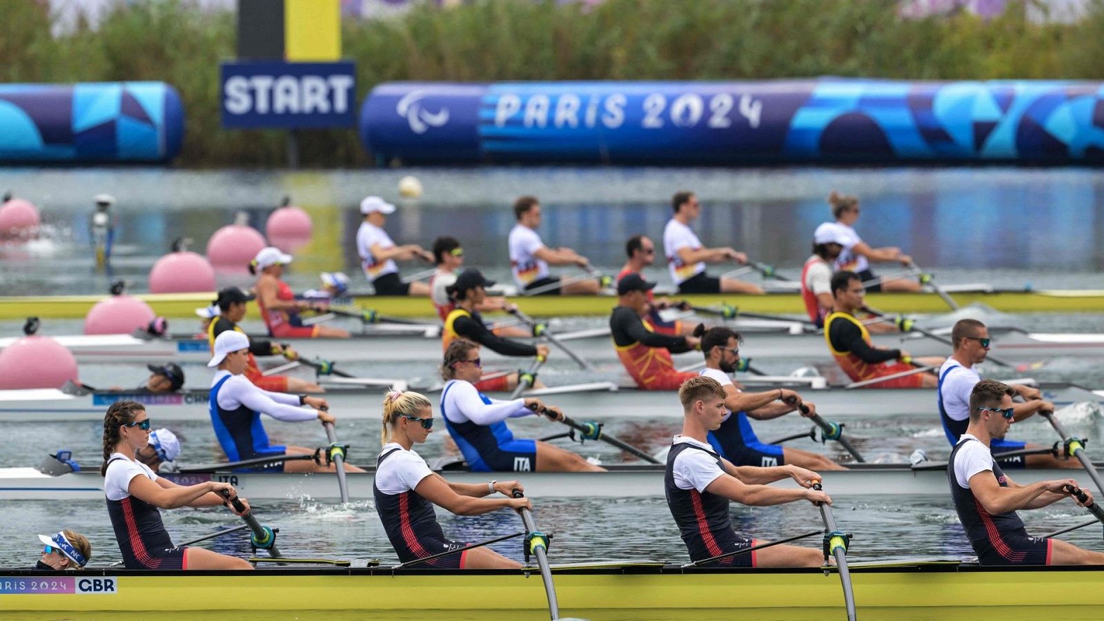 Paralímpicos París 2024 - Remo: Repescas. Scull individual, doble scull mixto y 4 con timonel mixto