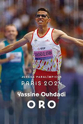 Yassine Ouhdadi consigue el primer oro para el atletismo español en los Juegos Paralímpicos