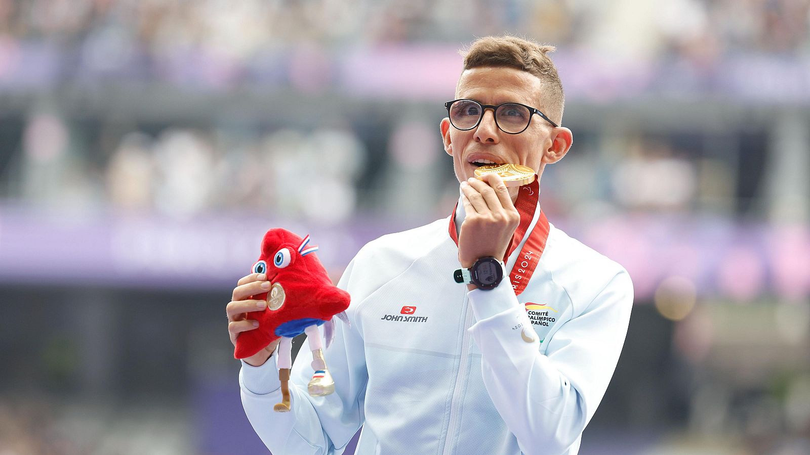 Yassine Ouhdadi consigue el primer oro para el atletismo español en los Juegos Paralímpicos