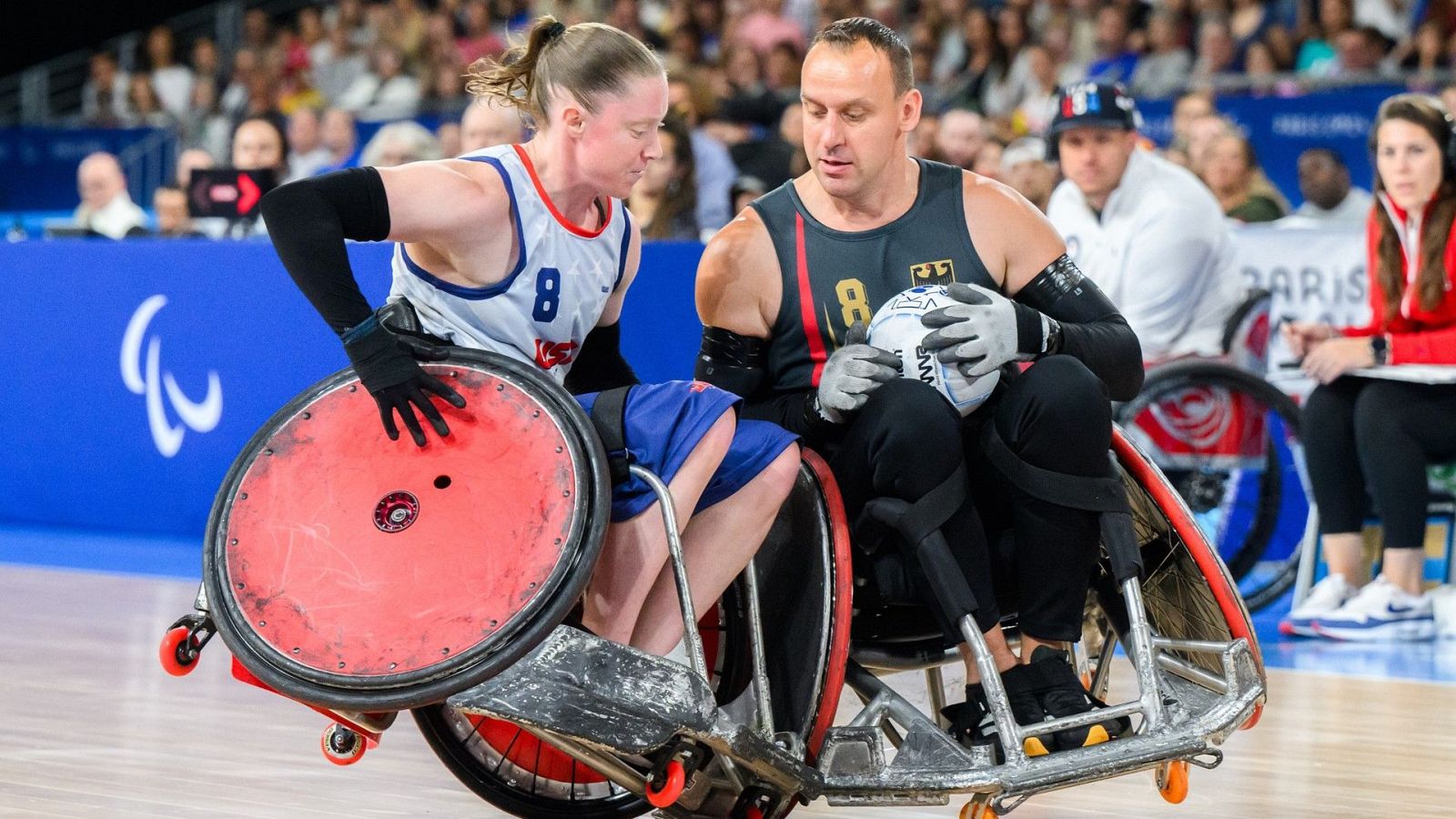 Paralímpicos París 2024 - Rugby en silla de ruedas: Ronda preliminar mixta. Grupos A y B. Alemania - Estados Unidos // Dinamarca - Australia - Ver ahora