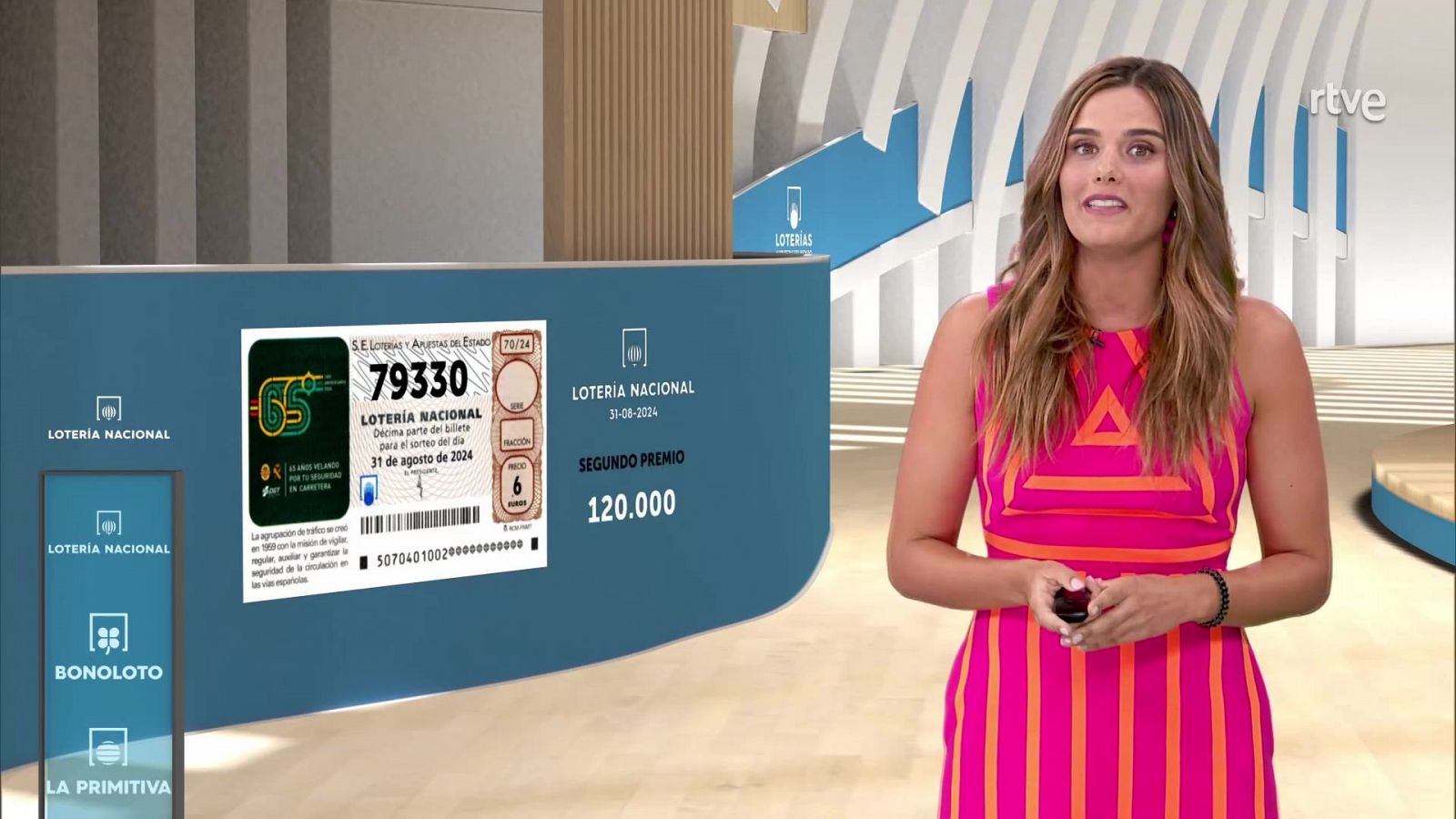 Sorteo de la Lotería Nacional del 31/08/2024 - ver ahora