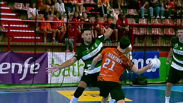 Supercopa Ibérica Masculina. 1ª semifinal: Bathco BM Torrelavega - Sporting CP