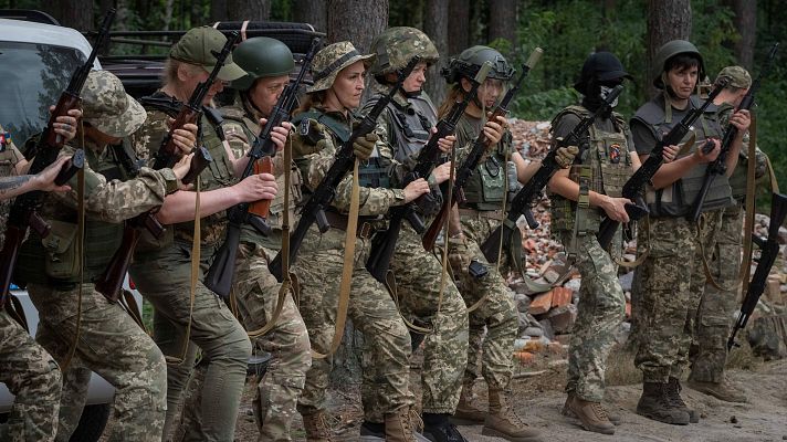 Telediario Fin de Semana - Ucrania ataca a Rusia con una lluvia de drones durante la pasada madrugada