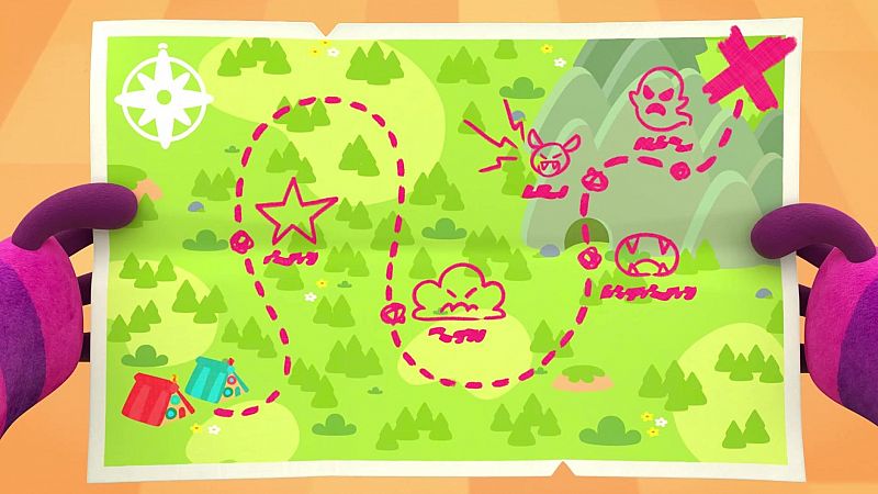 El mapa del tesoro - Momonsters | Ver