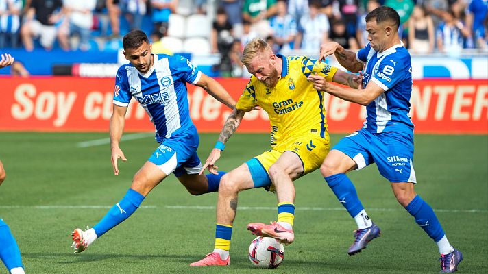 Alavés - U.D. Las Palmas: resumen del partido de la 4ª jornada de Primera