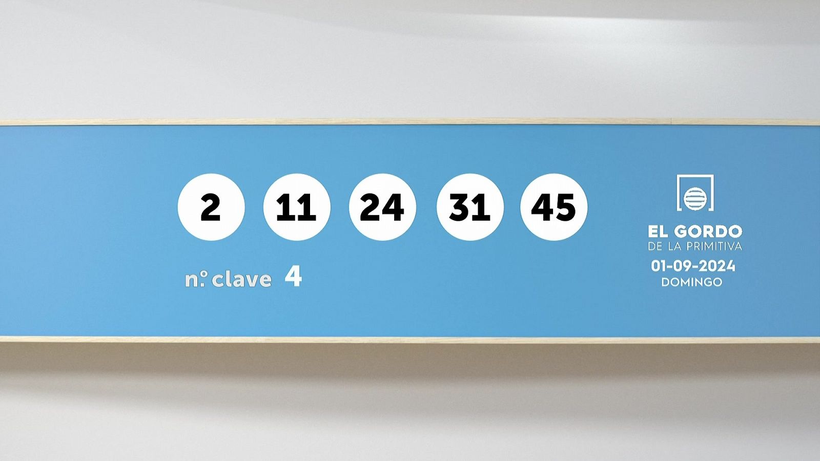 Sorteo de la Lotería Gordo de la Primitiva del 01/09/2024 - Ver ahora