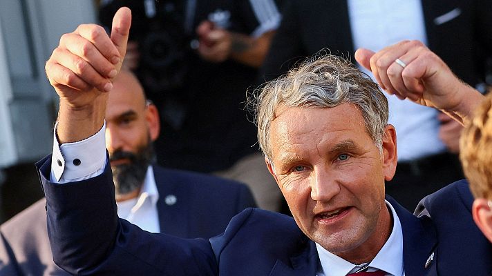 Telediario Matinal - La extrema derecha alemana logra una histórica victoria en Turingia y queda segunda en Sajonia