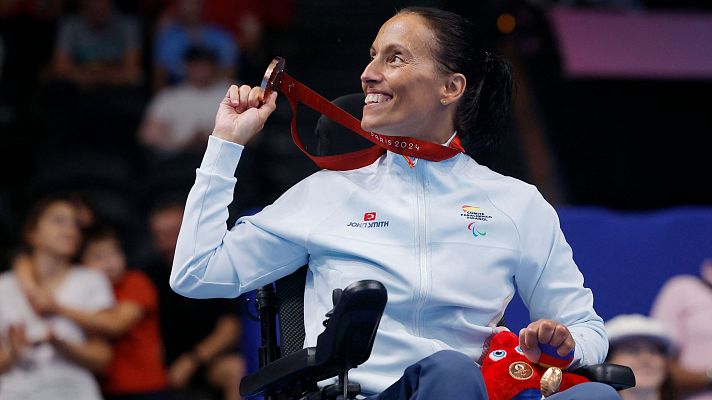 Natación Paralímpicos Paris 2024 - Teresa Perales, en RTVE: "Después de 12 años, lo he logrado"
