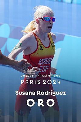 Triatlón Paralímpicos Paris 2024 - Susana Rodríguez reedita su oro paralímpico en triatlón