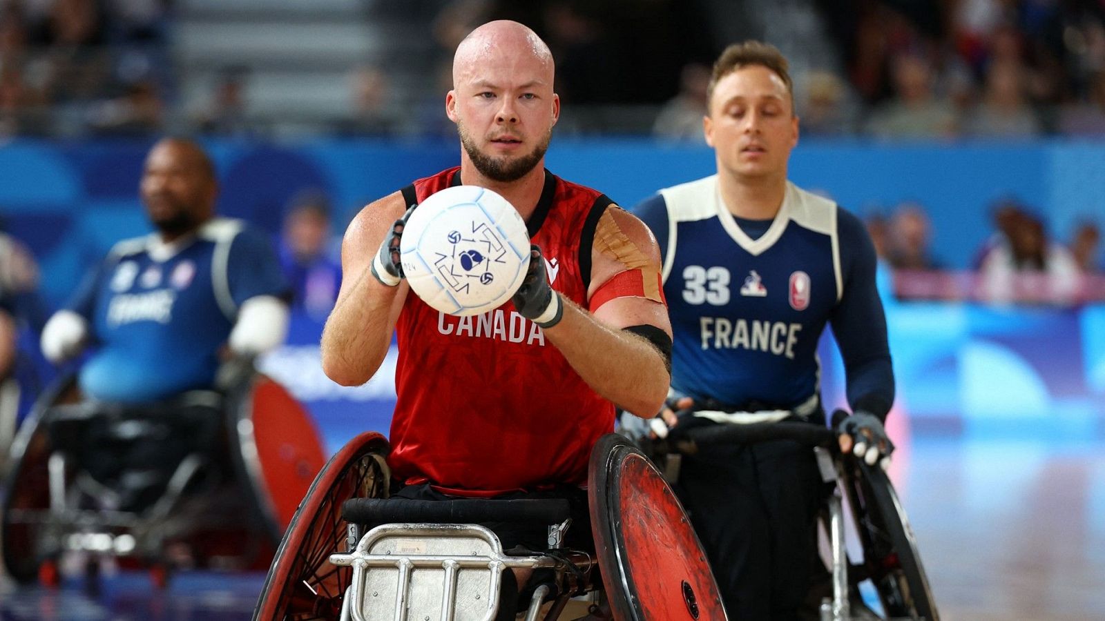 Paralímpicos París 2024 - Rugby en silla de ruedas: Play off por el 5º puesto mixto y final mixta. Canadá - Francia // Japón - Estados Unidos.