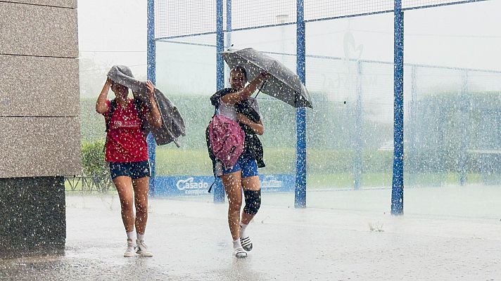 El martes, precipitaciones en el cuadrante nordeste, ocasionales en los dos archipiélagos