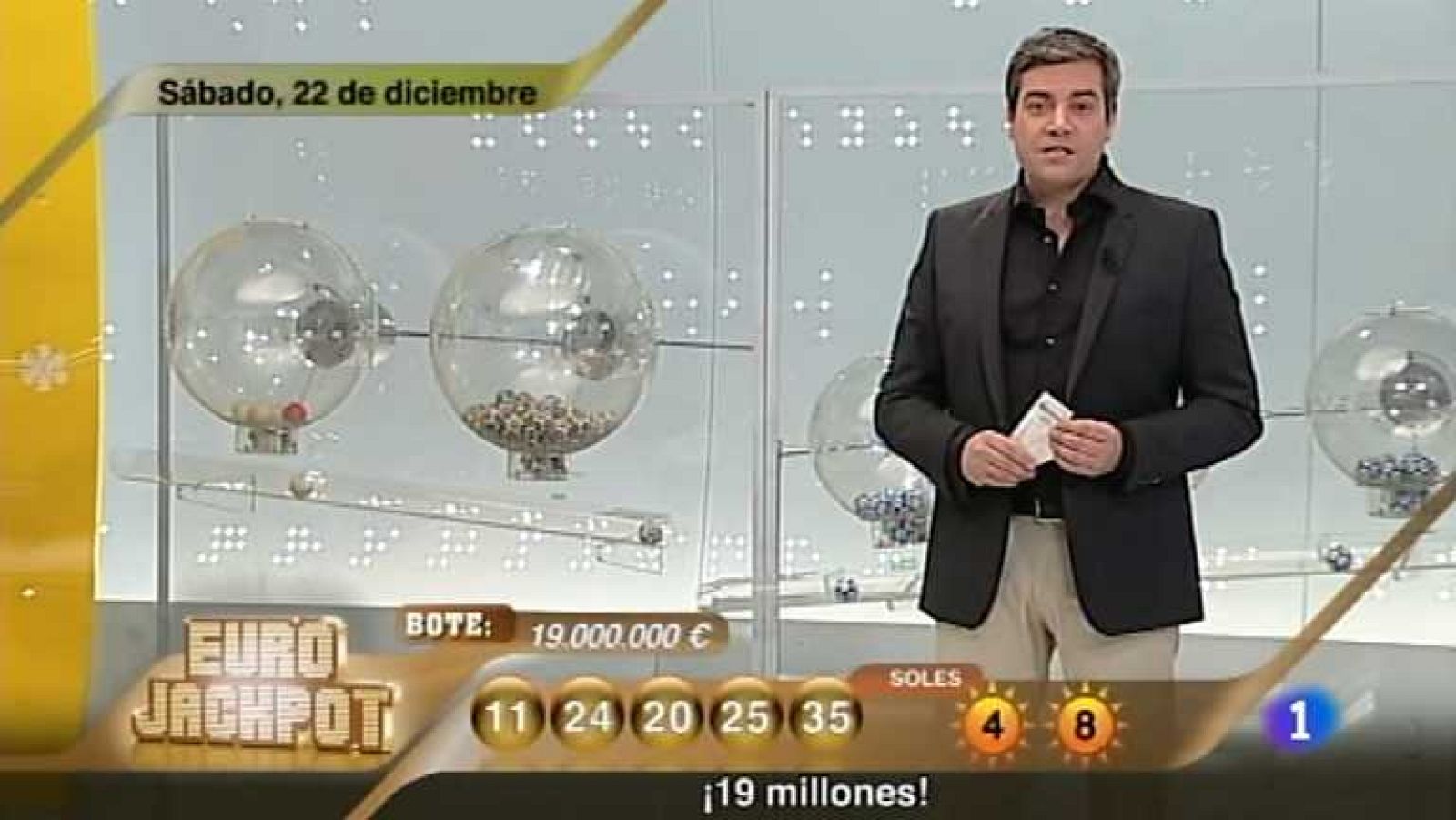 Sorteo ONCE - 22/12/12 - Ver ahora