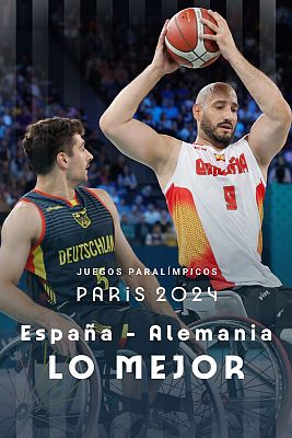 París 2024: resumen del España - Alemania (M), baloncesto en silla de ruedas