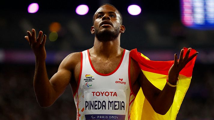 Atletismo Paralímpicos París 2024 - Juegos Paralímpicos 2024: David José Pineda, plata en 400 m