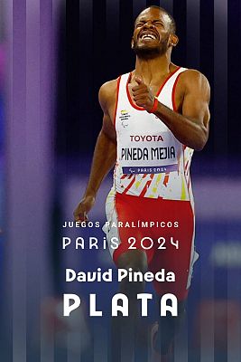 Juegos Paralímpicos 2024: David José Pineda, plata en 400 m