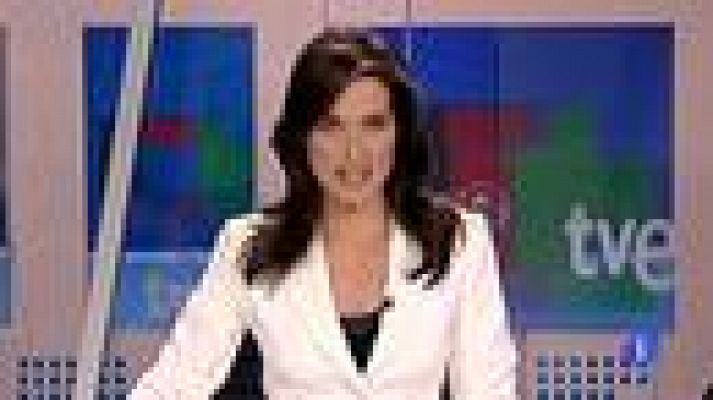 Telediario 1 - Rajoy: si los españoles trabajaran con el "empeño" de los militares, todo "iría mejor"