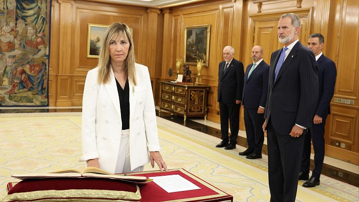 La hora de La 1 - Isabel Perelló promete su cargo como presidenta del CGPJ y del Supremo