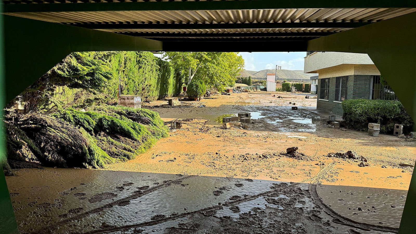 Las tormentas provocan daños en varias zonas del este de España