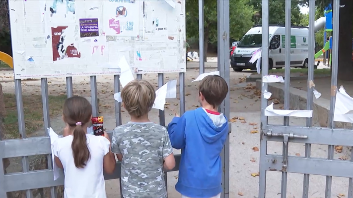 Telediario 1 - El parque Manzanares el Real deja de ser público: la duquesa del Infantado reclama su propiedad