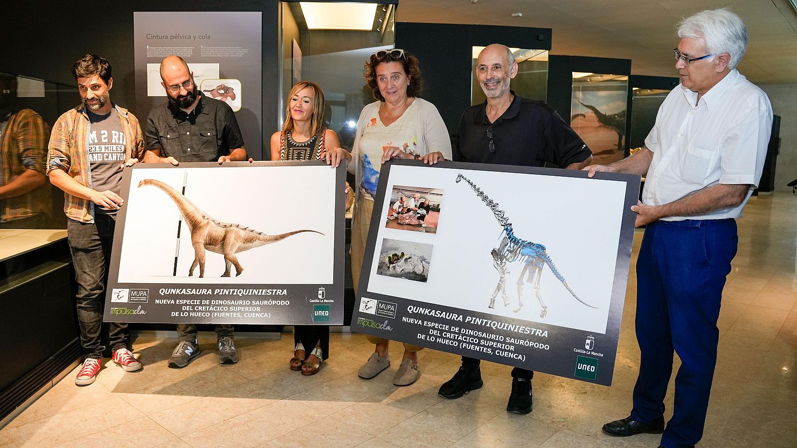 Descubren una nueva especie de dinosaurio gigante en Cuenca | Ver