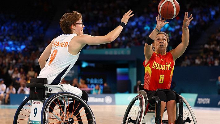 Baloncesto en silla de ruedas Paralímpicos París 2024 - Cuartos de final. Países Bajos - España (F)