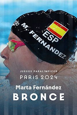 Marta Fernández suma nueva nueva medalla con un bronce en 50m braza SB3