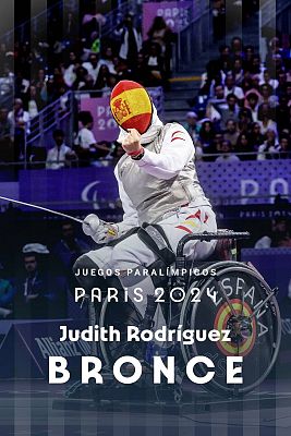 Judith Rodríguez se cuelga el bronce de esgrima en París 2024