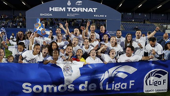 Telediario 2 - El Espanyol, pionero del fútbol femenino, vuelve a la Liga F