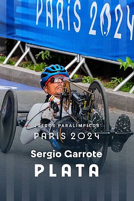 Sergio Garrote, plata en ciclismo en ruta H1-2 en París 2024