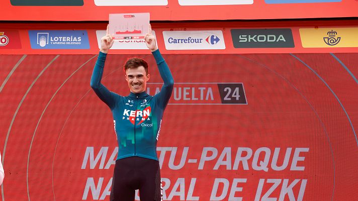Vuelta ciclista a España - Urko Berrade: "No sé ni cómo he podido resolver, pero ha sido gracias a mi equipo"