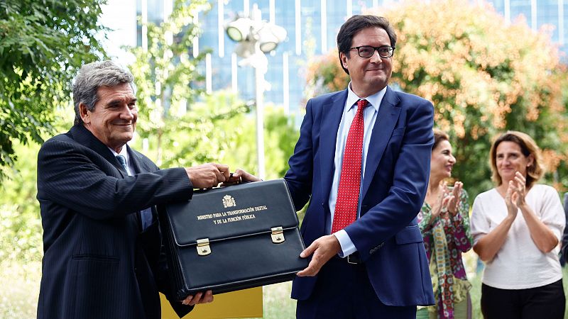 Óscar López recibe la cartera de Transformación Digital y Función Pública - Diario 24 | Ver