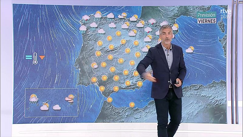 Probables precipitaciones y tormentas fuertes y persistentes en Navarra, norte de Aragón, oeste de Galicia y litorales de Cataluña - ver ahora