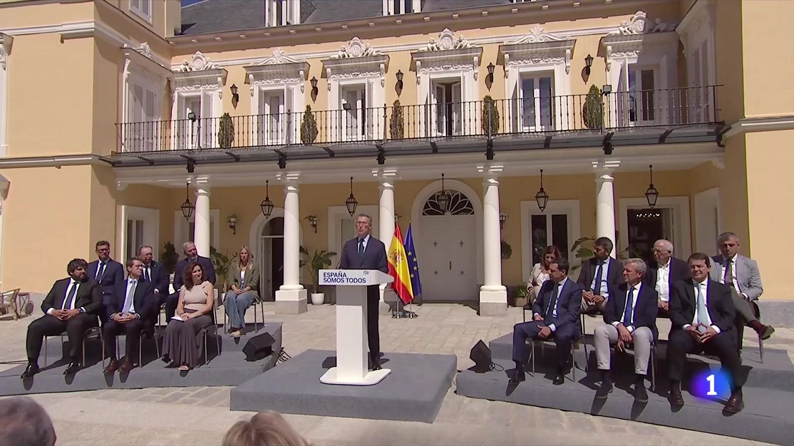 Els barons del PP rebutgen el finançament singular de Catalunya - L'Informatiu | Ver