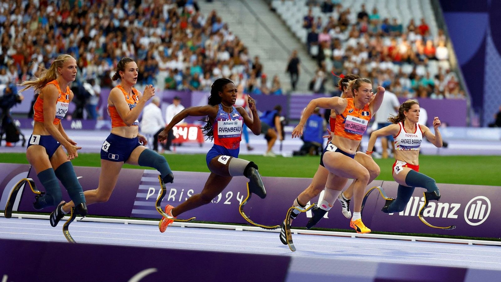 Paralímpicos París 2024 - Atletismo: Series clasificatorias, finales y entrega de medallas. Sesión vespertina - 06/09/2024