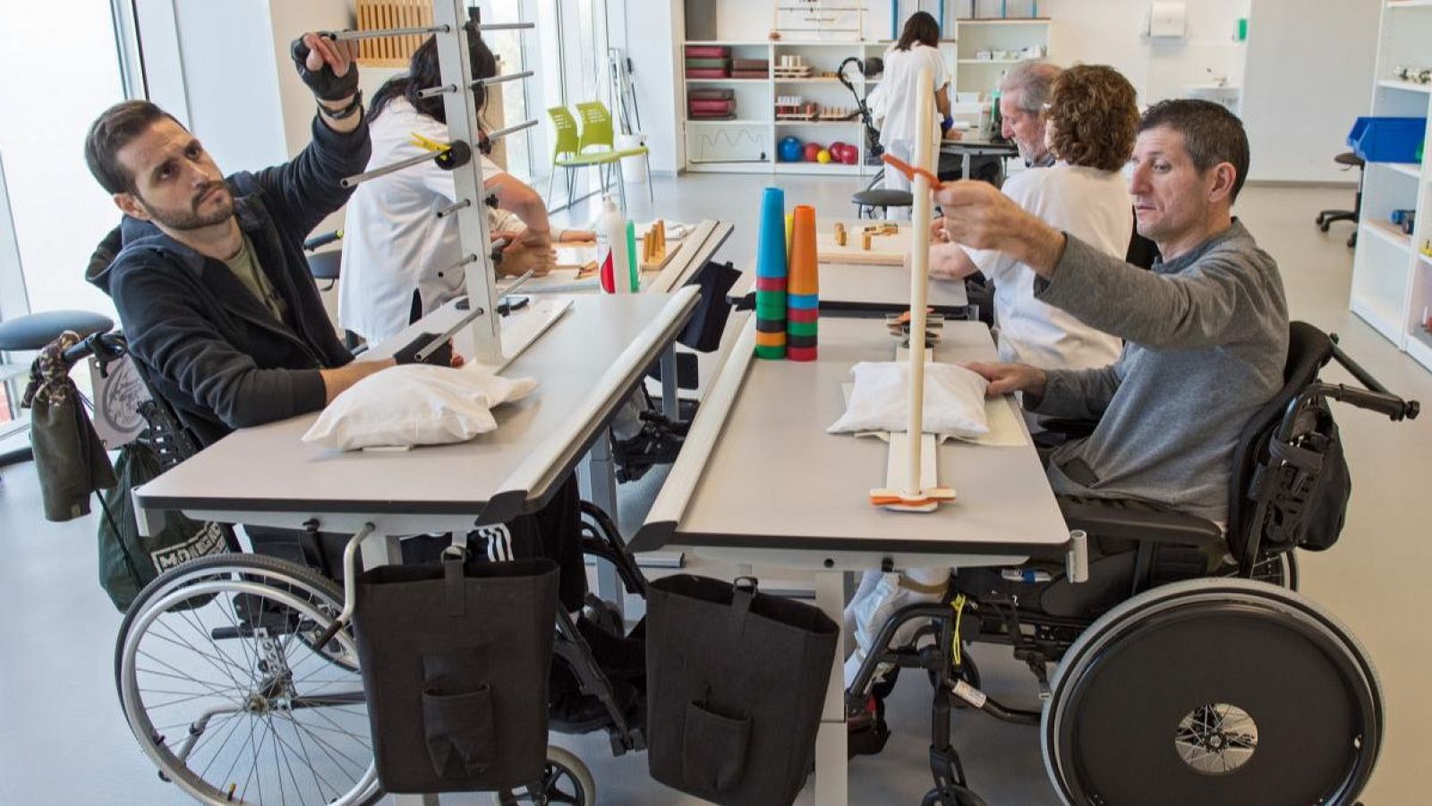 Un día en el Hospital Nacional de Parapléjicos, en Toledo