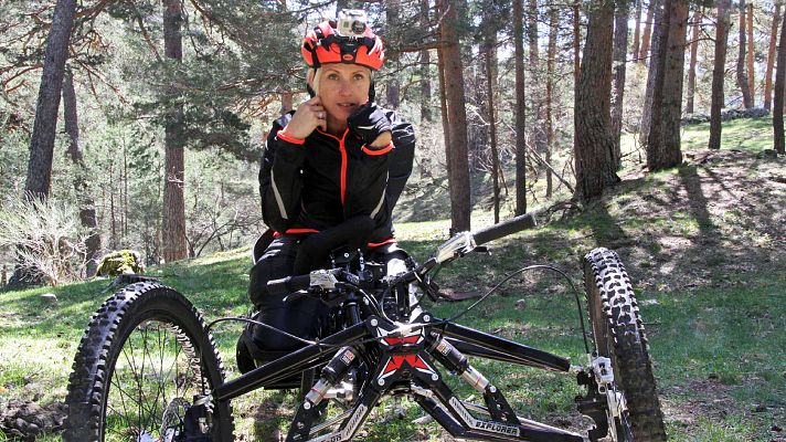 Telediario 2 - Gema Hassen-Bey, una de las primeras pacientes del Hospital Nacional de Parapléjicos