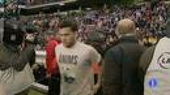 Telediario 1 - El Barça gana en Valladolid con la cabeza puesta en Tito