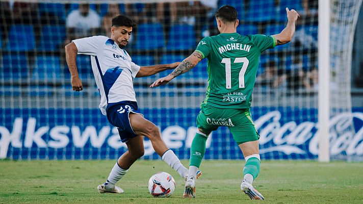 Tenerife - Racing: resumen del partido, 4ª jornada